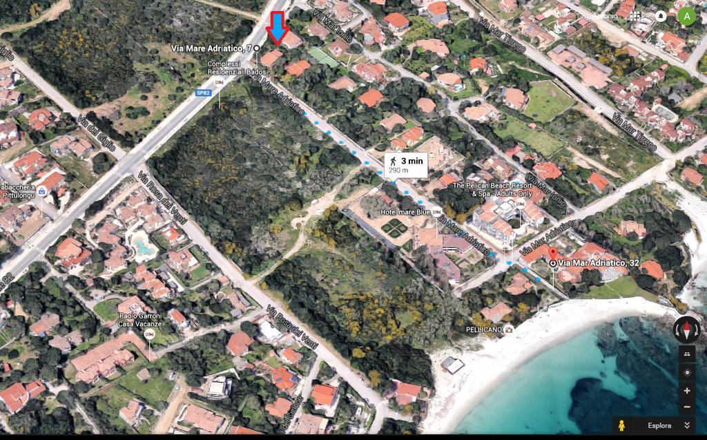 Il Fenicottero Rosa Villa Olbia Buitenkant foto